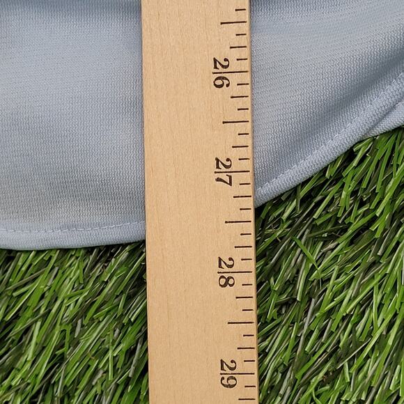 Vintage 80s Disco Hippie Polyester Shirt M 15.5 20x27 Shirttail - Picture 7 of 9